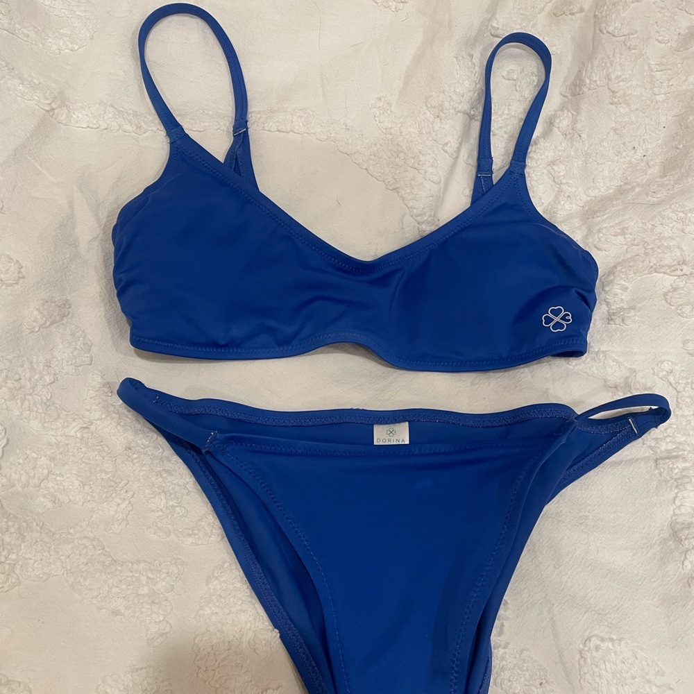 Cobalt blue bikini set